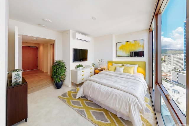 1388 Kapiolani Blvd Unit 2209, Honolulu, HI 96814 - bedroom with a wall mounted air conditioner