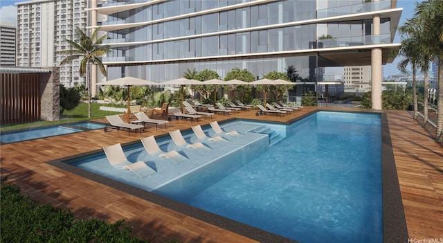 1538 Kapiolani Blvd Unit 3304, Honolulu, HI 96814 - view of community pool
