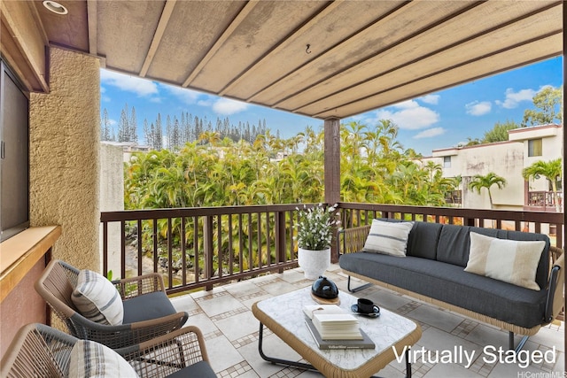 46-130 Kiowai St Unit 2724, Kaneohe, HI 96744 - balcony with an outdoor living space