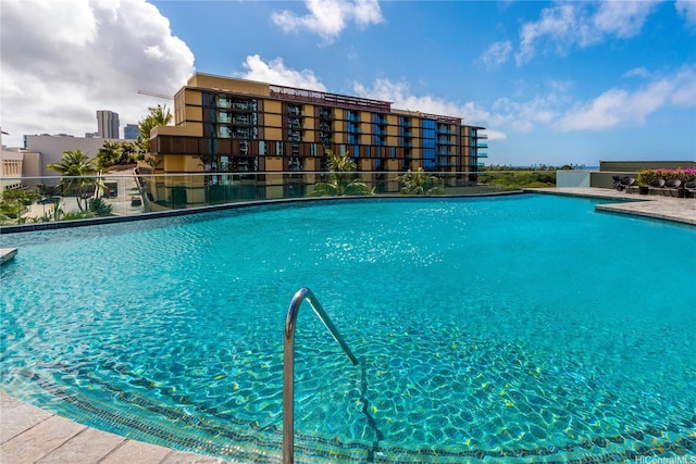 view of community pool