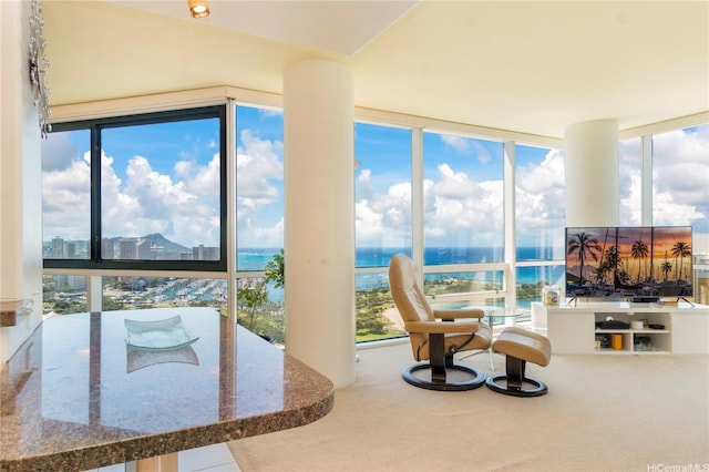88 Piikoi St Unit 3509, Honolulu, HI 96814 - sunroom / solarium featuring healthy amount of natural light