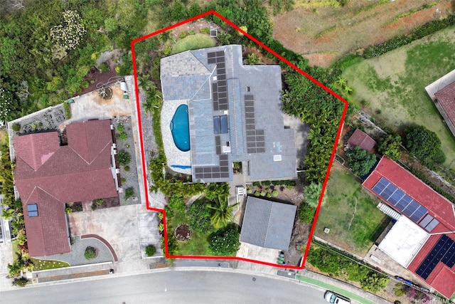 7440 Kamehame Pl, Honolulu, HI 96825 - view of property location featuring property parcel outlined