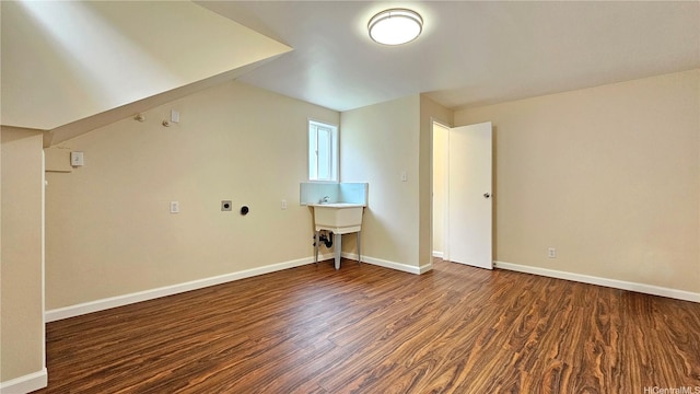 45-1016/45-1016A Anoi Rd, Kaneohe, HI 96744 - additional living space with baseboards and wood finished floors