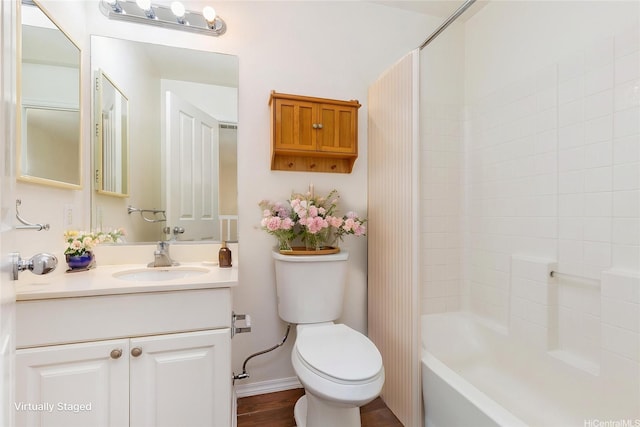 91-1031 Kaimalie St Unit 4B2, Ewa Beach, HI 96706 - bathroom with toilet,  shower combination, and vanity