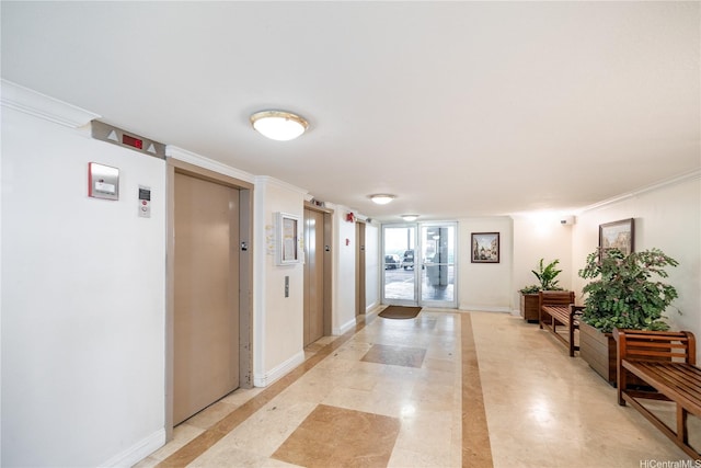 view of building lobby