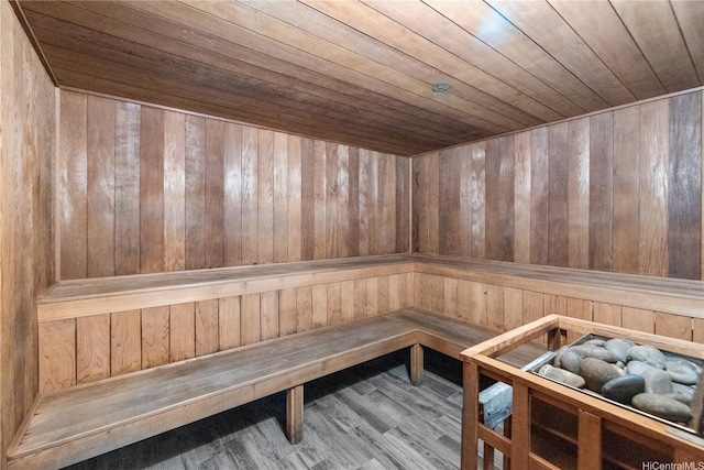 view of sauna / steam room
