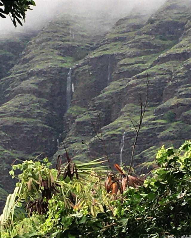 view of mountain feature