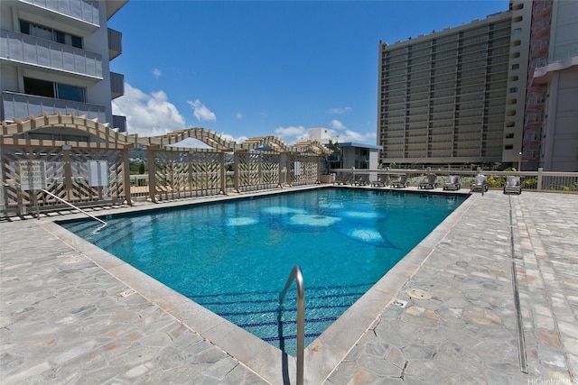 view of community pool