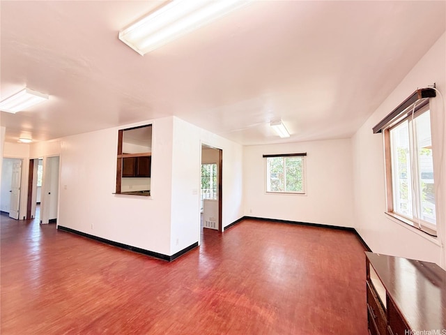 84-921 Lahaina St Unit A, Waianae, HI 96792 - spare room featuring wood finished floors and baseboards
