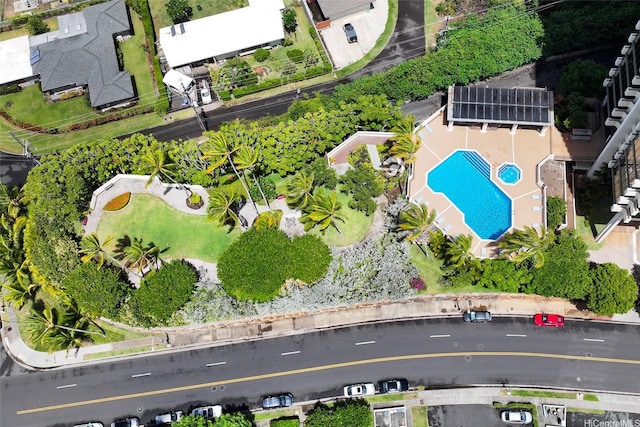250 Kawaihae St Unit 18D, Honolulu, HI 96825 - aerial view of property's location featuring a pool