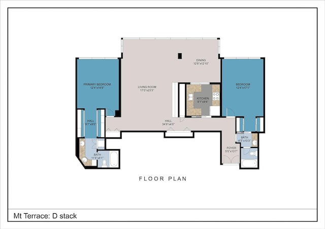 250 Kawaihae St Unit 18D, Honolulu, HI 96825 - view of home floor plan