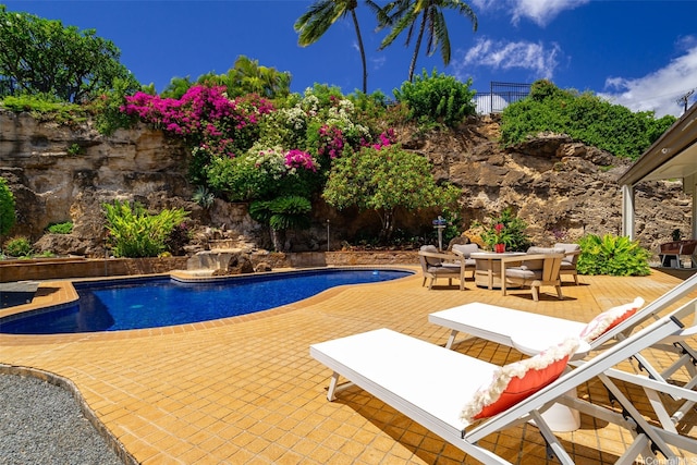 760 Onaha St, Honolulu, HI 96816 - swimming pool featuring a patio area and a deck