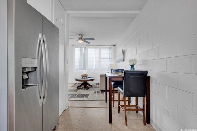98-114 Lipoa Pl Unit 209, Aiea, HI 96701 - dining space with ceiling fan