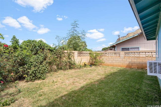84-541 Nukea St, Waianae, HI 96792 - view of yard with fence