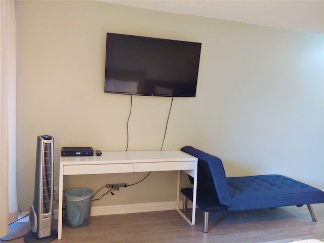 2345 Ala Wai Blvd Unit 1010, Honolulu, HI 96815 - interior space with baseboards and wood finished floors