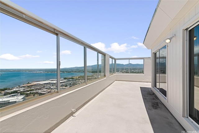 98-288 Kaonohi St Unit 4401, Aiea, HI 96701 - balcony with a water and mountain view