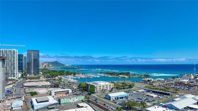 728 Ala Moana Blvd Unit 1606, Honolulu, HI 96813 - view of urban area with a large body of water
