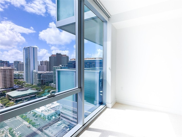 629 Keeaumoku St Unit 2205, Honolulu, HI 96814 - balcony featuring cooling unit and a view of city