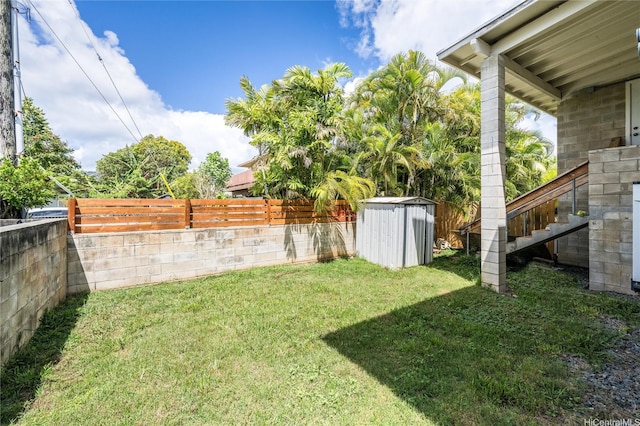 625 Maluniu Ave, Kailua, HI 96734 - view of yard featuring a storage shed and an outdoor structure