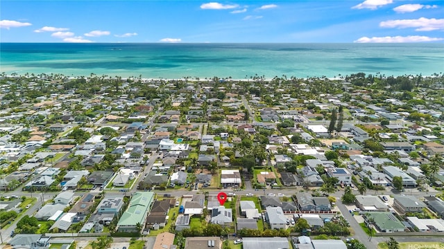 625 Maluniu Ave, Kailua, HI 96734 - aerial overview of property's location featuring a nearby body of water and nearby suburban area