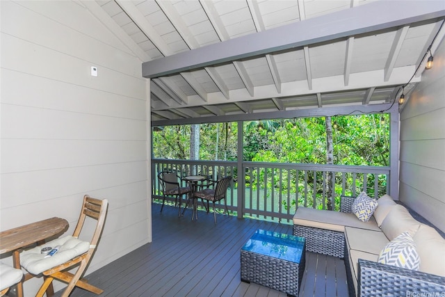 45-995 Wailele Rd Unit 8, Kaneohe, HI 96744 - sunroom featuring an outdoor living space