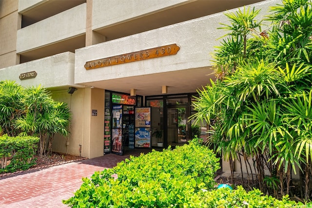 view of entrance to property
