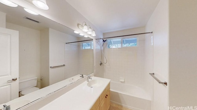 91-1040 Kaihohonu St, Ewa Beach, HI 96706 - full bathroom featuring toilet, bathtub / shower combination, and vanity