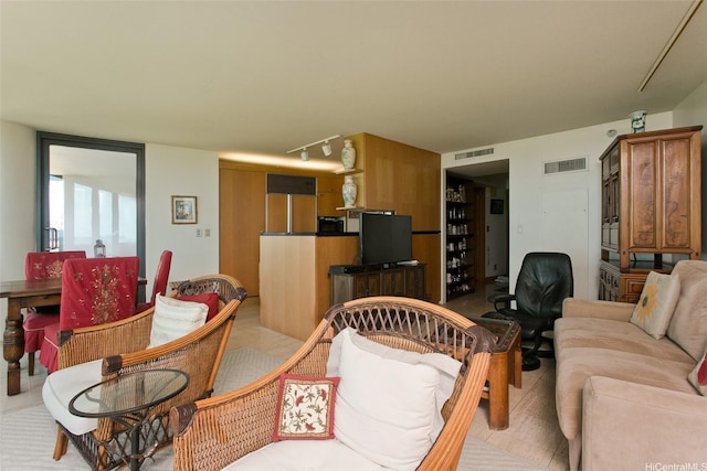view of living area