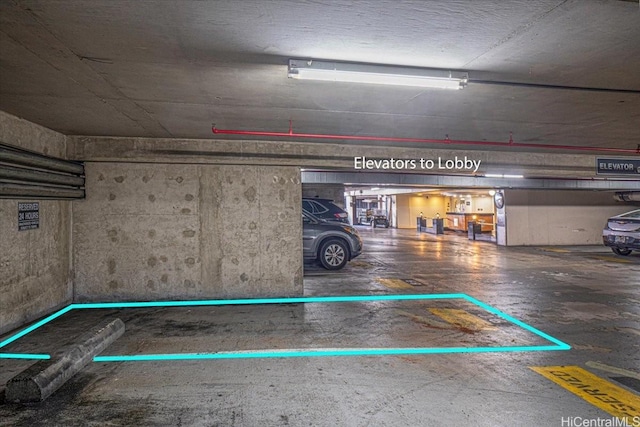 1088 Bishop St Unit 3706, Honolulu, HI 96813 - view of parking deck