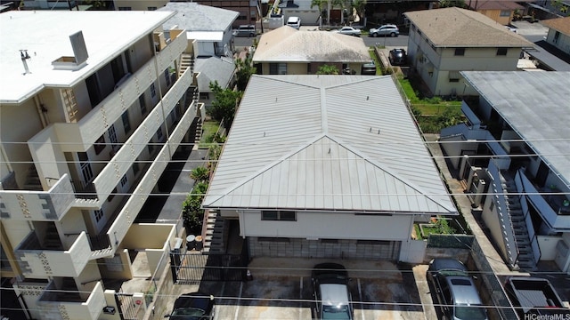 1671 Citron St, Honolulu, HI 96826 - aerial perspective of suburban area