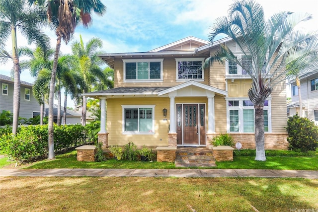 91-1027 Kaikoele St, Ewa Beach, HI 96706 - view of front of property featuring a front yard