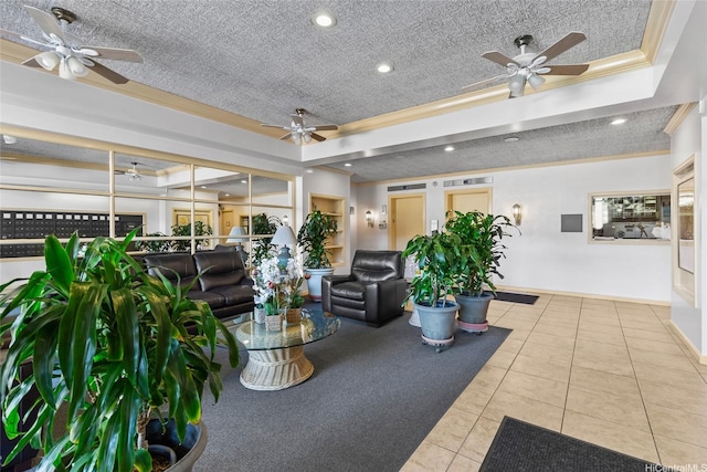 750 Kaheka St Unit 901, Honolulu, HI 96814 - lobby featuring crown molding and recessed lighting