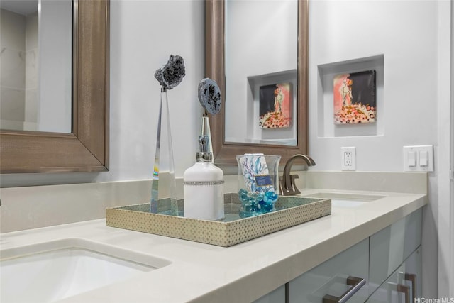 750 Kaheka St Unit 901, Honolulu, HI 96814 - bathroom view of double vanity