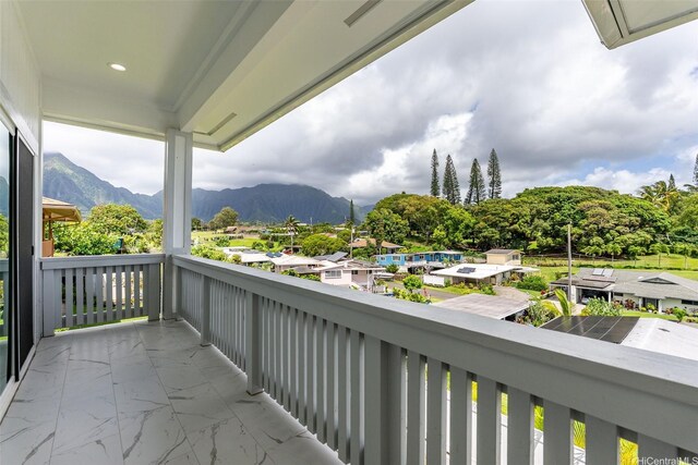 45-333 Mahalani St, Kaneohe, HI 96744 - balcony with a mountain view