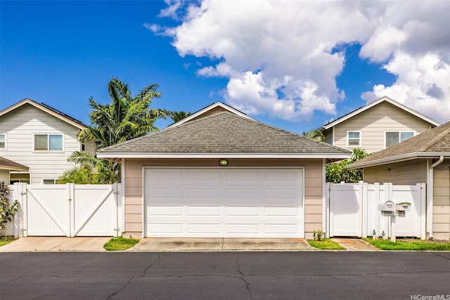 91-6414 Kapolei Pkwy, Ewa Beach, HI 96706 - detached garage featuring a gate