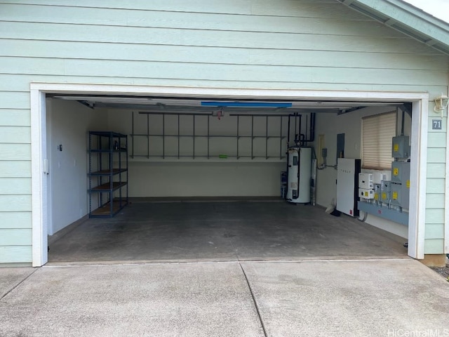 92-7049 Elele St Unit 71, Kapolei, HI 96707 - garage featuring electric water heater and electric panel