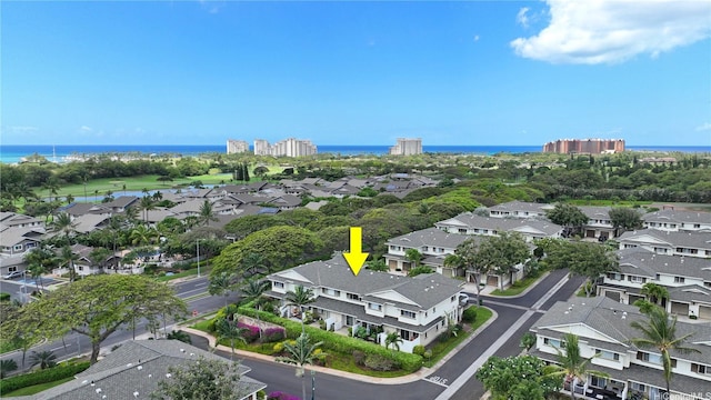 92-1490 Aliinui Dr Unit 803, Kapolei, HI 96707 - aerial perspective of suburban area featuring a nearby body of water
