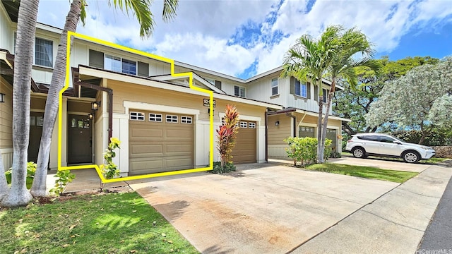 92-1490 Aliinui Dr Unit 803, Kapolei, HI 96707 - view of property with driveway and board and batten siding