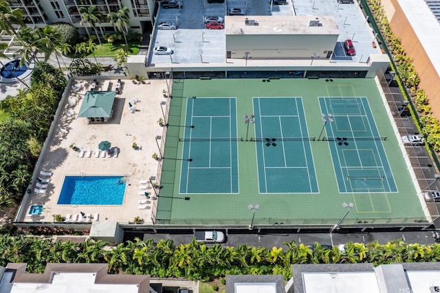 322 Aoloa St Unit 1403, Kailua, HI 96734 - aerial view of a pool area