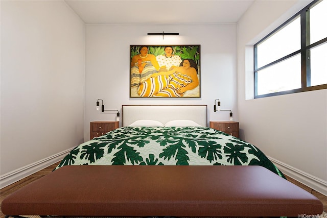 3234 Pelekane Dr, Honolulu, HI 96817 - bedroom featuring wood finished floors and baseboards