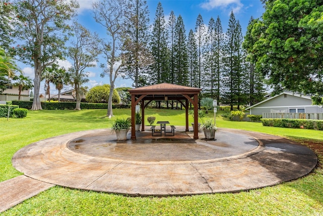 94-1061 Anania Cir Unit 33, Mililani, HI 96789 - view of community with a gazebo and a lawn