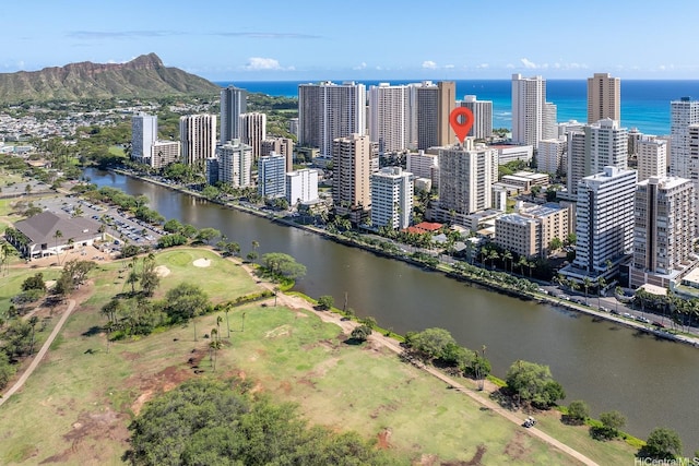 2452 Tusitala St Unit 1610, Honolulu, HI 96815 - aerial view of a large body of water