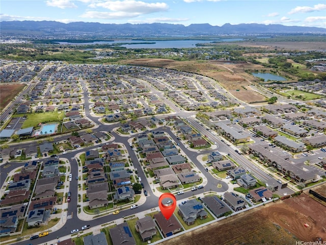 91-1139 Iliahialoe Loop, Ewa Beach, HI 96706 - aerial view of property's location featuring a water and mountain view and nearby suburban area