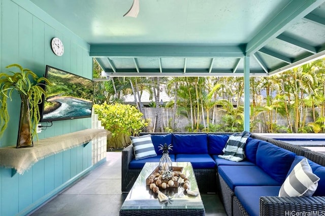 49 Pilipu Pl, Kailua, HI 96734 - sunroom / solarium with an outdoor hangout area