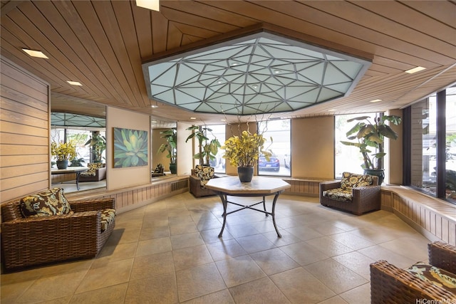 view of community lobby