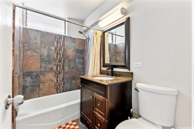 440 Seaside Ave Unit 404, Honolulu, HI 96815 - full bathroom with toilet, vanity, and shower / tub combo