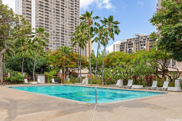300 Wai Nani Way Unit 1902, Honolulu, HI 96815 - community pool featuring a patio area