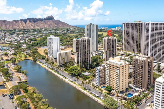 300 Wai Nani Way Unit 1902, Honolulu, HI 96815 - view of urban area featuring a water and mountain view