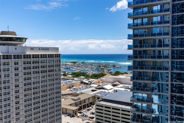 1388 Kapiolani Blvd Unit 2702, Honolulu, HI 96814 - water view featuring nearby urban area