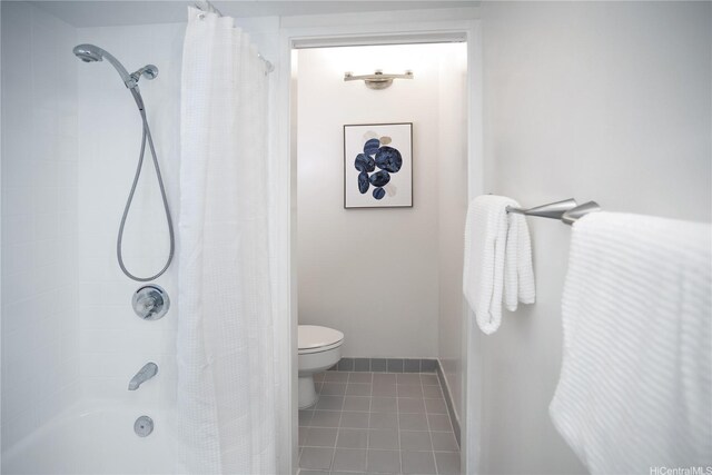 6710 Hawaii Kai Dr Unit 508, Honolulu, HI 96825 - bathroom with tile patterned floors, toilet, and shower / bath combo